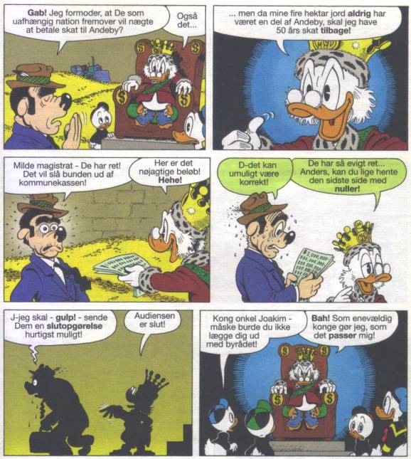 Kilde: Don Rosa (1989) USA 14; AA 29/2004