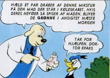 Kilde: Barks (1945) WDC 56; AA 3/1959