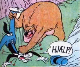 Eksempel p en ikke-bjrnologisk bjrn i ulvologien fra september 1950.